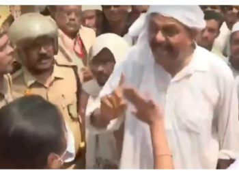 मुख्तार अंसारी के भाई अफजाल और गाजीपुर DM के बीच जोरदार बहस, जानिए वजह