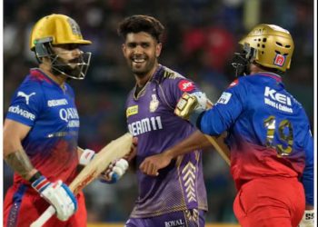 केकेआर ने आरसीबी को 7 विकेट से हराया, कोहली के अर्धशतक पर फिरा पानी