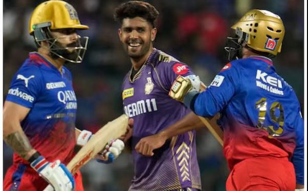 केकेआर ने आरसीबी को 7 विकेट से हराया, कोहली के अर्धशतक पर फिरा पानी