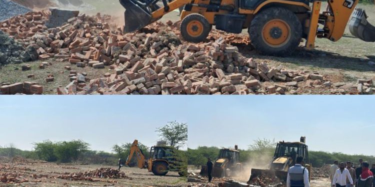 100 करोड़ की जमीन को ग्रेनो प्राधिकरण ने अतिक्रमण से कराया मुक्त