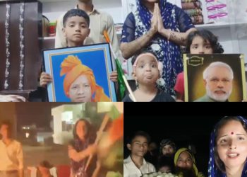 नागरिकता संशोधन अधिनियम (सीएए) लागू होने पर सीमा सचिन मीणा ने बाटी मिठाई