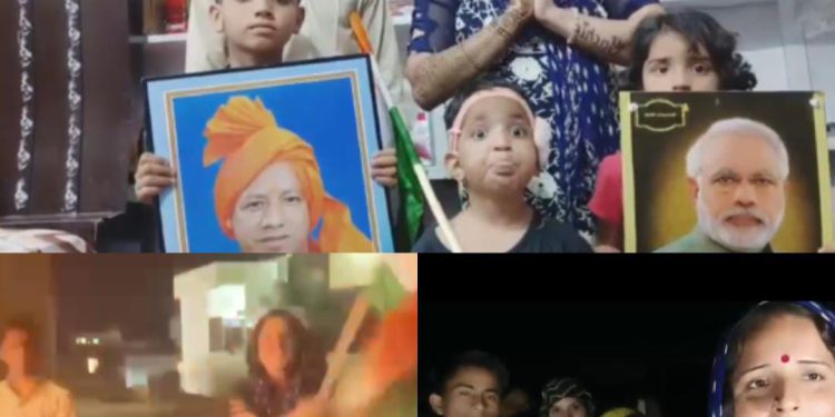 नागरिकता संशोधन अधिनियम (सीएए) लागू होने पर सीमा सचिन मीणा ने बाटी मिठाई