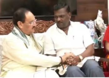 नेहा हीरेमथ के परिजनों से मिले JP Nadda, बताया दिल को झकझोर देने वाली घटना; CBI जांच की मांग