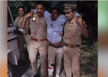 नोएडा पुलिस से मुठभेड़ में घायल हुआ 25 हजार का ईनामी बदमाश, कारतूस तमंचा बरामद