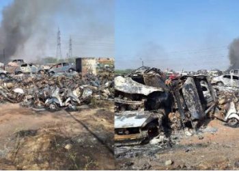 दिल्ली में फिर लगी भीषण आग, पुलिस ट्रेनिंग सेंटर में जलीं गाड़ियां; 5 महीने में दूसरी घटना