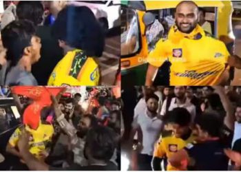 चेन्नई के फैंस के साथ बेंगलुरु के प्रशंसकों ने की बदतमीजी, बचाव में उतरी पुलिस