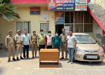 लिफ्ट देकर ठगी करने वाले तीन शातिर आरोपियों को पुलिस ने किया गिरफ्तार