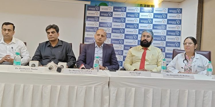 यथार्थ हॉस्पिटल में अब दा विंची रोबोटिक तकनीक से होगी सफल सर्जरी