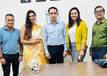 शारदा स्कूल ऑफ डेंटल साइंसेज चेहरे के सौंदर्यशास्त्र और बाल प्रत्यारोपण एस्थेटिका पर कार्यशाला का हुआ आयोजन