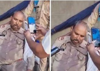गश खाकर गिर गया हेड कांस्टेबल, हो गई मौत…दरोगा जी बनाते रहे वीडियो, अब होगा ये एक्शन