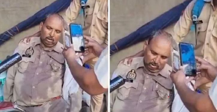 गश खाकर गिर गया हेड कांस्टेबल, हो गई मौत…दरोगा जी बनाते रहे वीडियो, अब होगा ये एक्शन