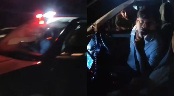 मैं नायब तहसीलदार हूं… प्राइवेट कार में लाल-नीली बत्ती लगाकर घूम रहे थे अफसर, पुलिस ने चालान काट दिया