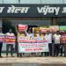 विजय सेल्स द्वारा ग्राहकों के शोषण के विरोध में करप्शन फ्री इंडिया का जोरदार प्रदर्शन