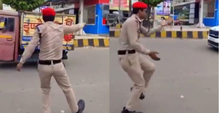 डांस करते हुए किया ऐसा ट्रैफिक कंट्रोल… लोग तारीफ करने को हुए मजबूर, वीडियो सोशल मीडिया पर वायरल
