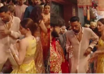 अनंत अंबानी की शादी में लोट-लोट कर नाचे हार्दिक पंडया, रणवीर सिंह ने काटा बवाल-देखें वीडियो
