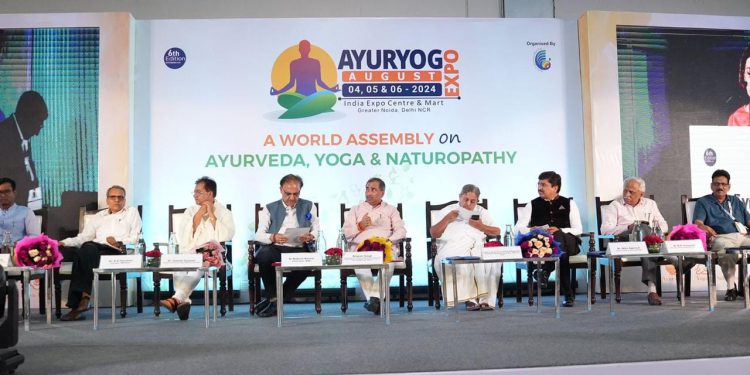 ग्रेटर नोएडा में आयुष का सबसे बड़ा प्रदर्शन, आयुर्योग एक्सपो 2024 की धूमधाम से हुई शुरुआत