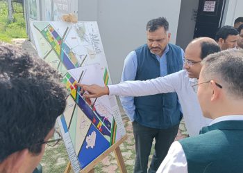 सिंगापुर के प्रतिनिधि मंडल ने इंटीग्रेटेड इंडस्ट्रियल टाउनशिप का किया दौरा, टाउनशिप में बढ़ेगा विदेशी निवेश