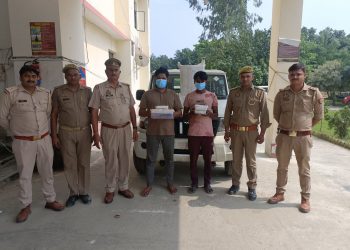 मेडिकल स्टोर से दवाईयों की चोरी करने वाले दो चोरों को पुलिस ने किया गिरफ्तार, भारी मात्रा में चोरी का सामान बरामद