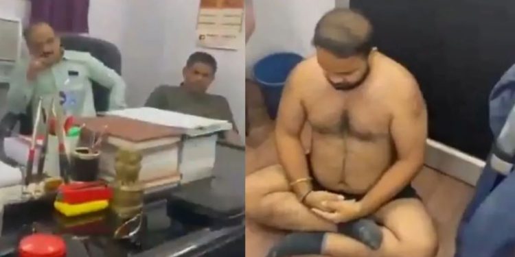 GST ऑफिस के अंदर कपड़े उतारे, फिर ध्यान मुद्रा में बैठ गया व्यापारी… वायरल हुआ Video