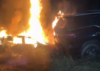 संदिग्ध परिस्थिति में फॉर्च्यूनर कार में जलकर व्यक्ति की हुई दर्दनाक मौत, ज्वेलरी के विवाद में हत्या की आशंका