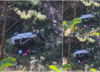 पौड़ी गढ़वाल में बड़ा हादसा, शादी में शामिल होने जा रहे लोगों की कार खाई में गिरी