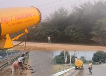 ग्रेटर नोएडा में प्रदूषण नियंत्रण करने के लिए प्राधिकरण ने तेज की मुहिम