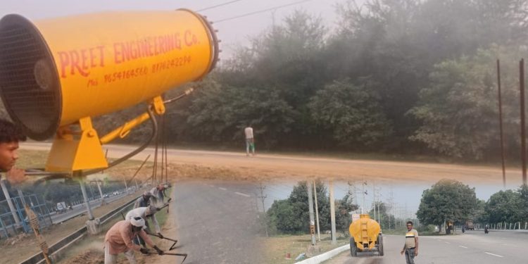 ग्रेटर नोएडा में प्रदूषण नियंत्रण करने के लिए प्राधिकरण ने तेज की मुहिम