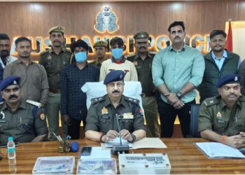 52 कैमरों की मदद से दो बदमाश गिरफ्तार, तमंचे की नोक पर व्यापारी से की थी लूट