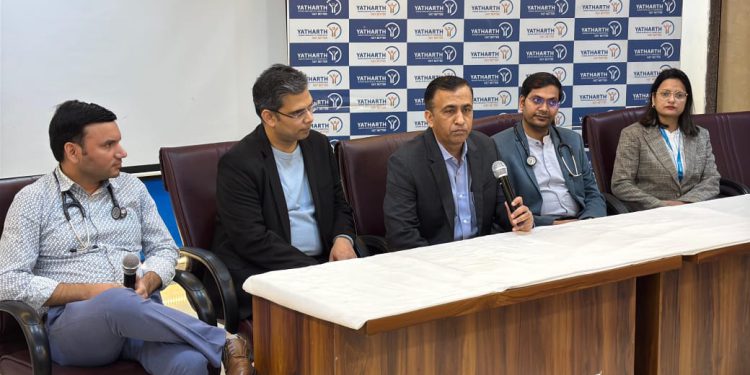 यथार्थ हॉस्पिटल में पैंक्रियाटिक कैंसर के लिए रोबोटिक सर्जरी और एबीओ-इनकंपैटिबल किडनी ट्रांसप्लांट की सफलताओं पर जागरूकता सत्र