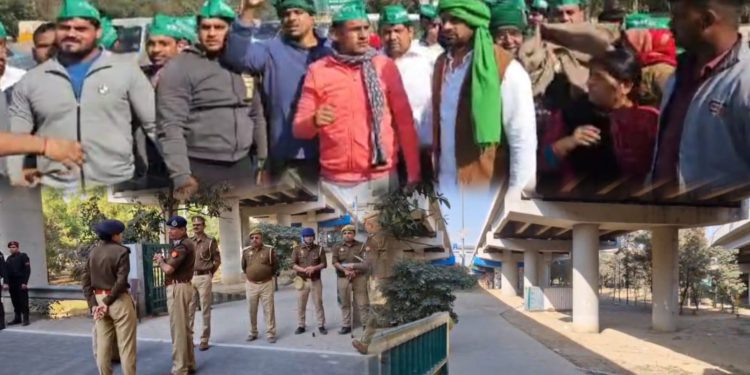 किसान नेता रूपेश वर्मा, विकास प्रधान सहित सैकड़ो किसान गिरफ्तार, छावनी में तब्दील रहा ग्रेटर नोएडा