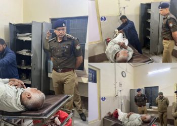 रुद्रपुर में पुलिस और गौतस्कर के बीच मुठभेड़, पैर में गोली लगने से बदमाश घायल