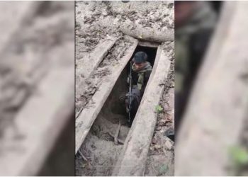 सुरंग में नक्सलियों की हथियार फैक्ट्री, सुकमा बीजापुर बार्डर पर था अंडरग्राउंड ठिकाना