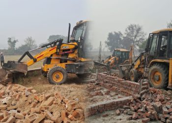ग्रेटर नोएडा प्राधिकरण ने बिसरख के डूब क्षेत्र में अतिक्रमण पर चलाए बुलडोजर, 50 हजार वर्ग मीटर जमीन को कराया मुक्त