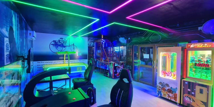 प्रयागराज जंक्शन पर बनकर तैयार एनसीआर का पहला गेमिंग जोन