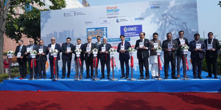 भारत मोबिलिटी एक्सपो के अर्बन मोबिलिटी इंफ्रास्ट्रक्चर शो और भारत कंस्ट्रक्शन इक्विपमेंट एक्सपो का ग्रेटर नोएडा में हुआ आगाज