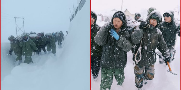 उत्तराखंड: चमोली माणा गांव के पास ग्लेशियर टूटा, BRO के 57 मजदूर मलबे में दबे, 16 निकाले गए