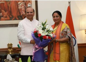 रेखा गुप्ता को चुना गया दिल्ली का नया मुख्यमंत्री, उपराज्यपाल से की मुलाकात; शपथ आज