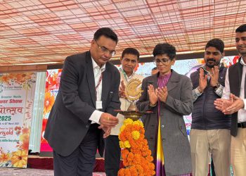 पुष्पोत्सव 2025 का मिहिर भोज सिटी पार्क में हुआ शुभारंभ, 28 फरवरी से 2 मार्च तक चलेगी पुष्प प्रदर्शनी