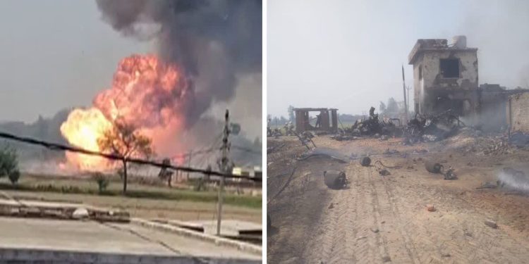 Bareilly News: गैस एजेंसी पर खड़े सिलेंडर भरे ट्रक में लगी आग, धमाकों से दहला इलाका