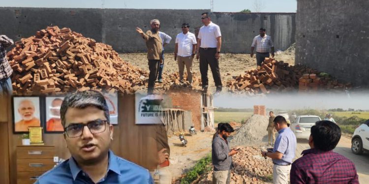 यमुना प्राधिकरण क्षेत्र में अवैध निर्माण रोकने के लिए डीएम ने चार टीमें की गठित