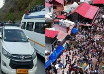 उत्तराखंड चारधाम यात्रा कल से होगी शुरू, हरिद्वार से जयकारे लगाकर श्रद्धालुओं का जत्था रवाना