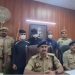 ग्रेटर नोएडा में रंगदारी मांगने वाले गिरोह का भंडाफोड़, हथियारों के साथ तीन आरोपी गिरफ्तार