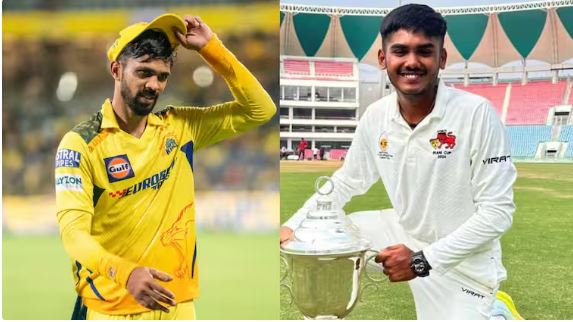 CSK ने चुना ऋतुराज गायकवाड़ का रिप्लेसमेंट, 17 वर्षीय आयुष म्हात्रे को टीम में किया शामिल