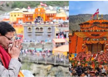 श्रद्धालुओं के लिए खुले बदरीनाथ धाम के कपाट, भक्तों का उमड़ा सैलाब