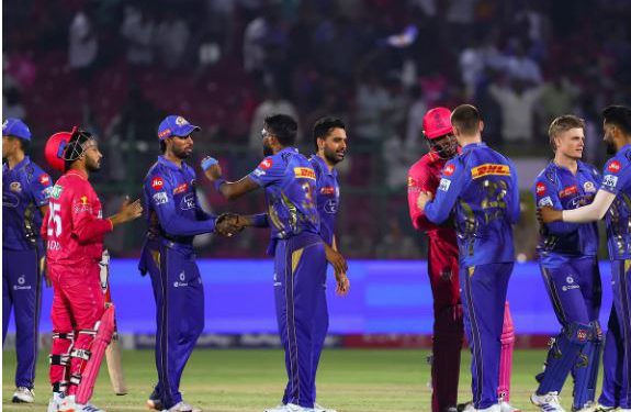 मुंबई ने धमाकेदार जीत के साथ टॉप पर किया कब्जा, राजस्थान प्लेऑफ से हुई बाहर, रिकेल्टन बने प्लेयर ऑफ द मैच