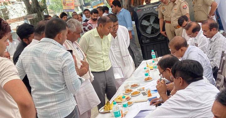 ग्रेटर नोएडा में एसआईटी ने खैरपुर में की लीजबैक प्रकरणों की जांच