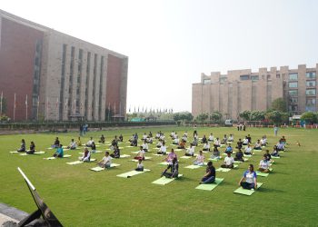 गलगोटिया विश्वविद्यालय में योग महोत्सव का हुआ भव्य समापन