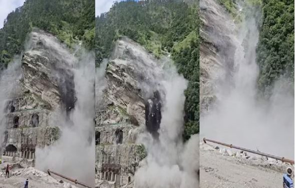 चमोली में भीषण हादसा, THDC की डैम साइट के ऊपर गिरा पहाड़, कई मजदूर घायल, राहत बचाव कार्य जारी