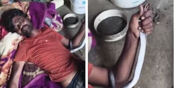 ललितपुर: सो रहे युवक के ऊपर चढ़ा सांप, 30 मिनट तक मसलता रहा फन, क्या बची जान?
