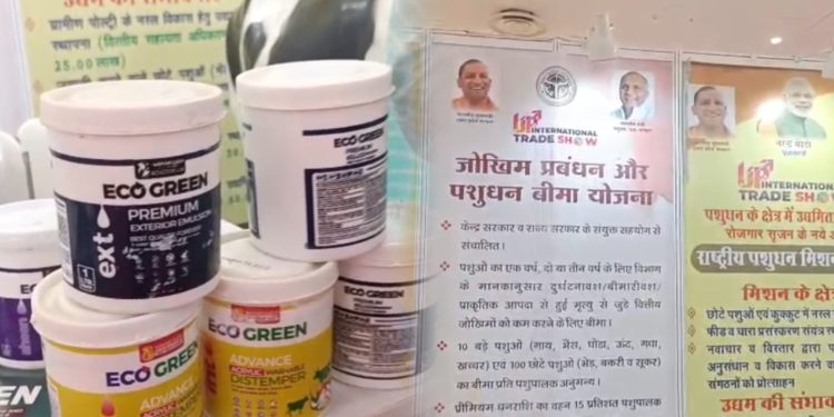 यूपी की महिलाएं बना रहीं गाय के गोबर से पेंट, आत्मनिर्भरता और पर्यावरण संरक्षण की मिसाल